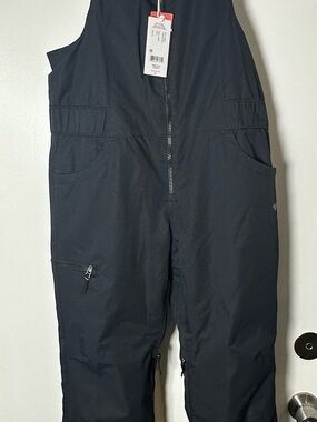 Obermeyer Kids Anya Bib Pants  XL teen Black snow bibs